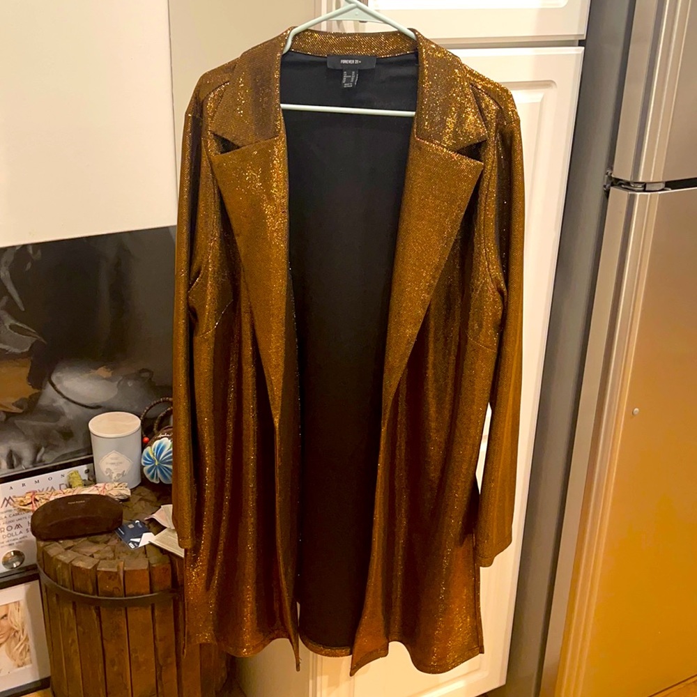 Forever 21 Glitter Jacket